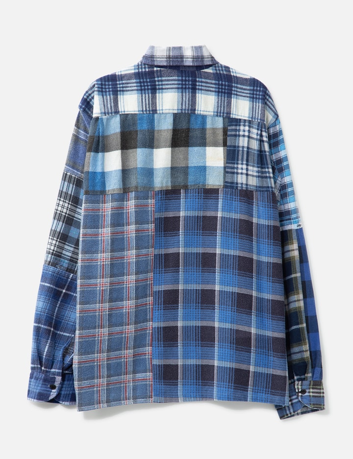 Flannel Shirt -> Straight Hem Shirt