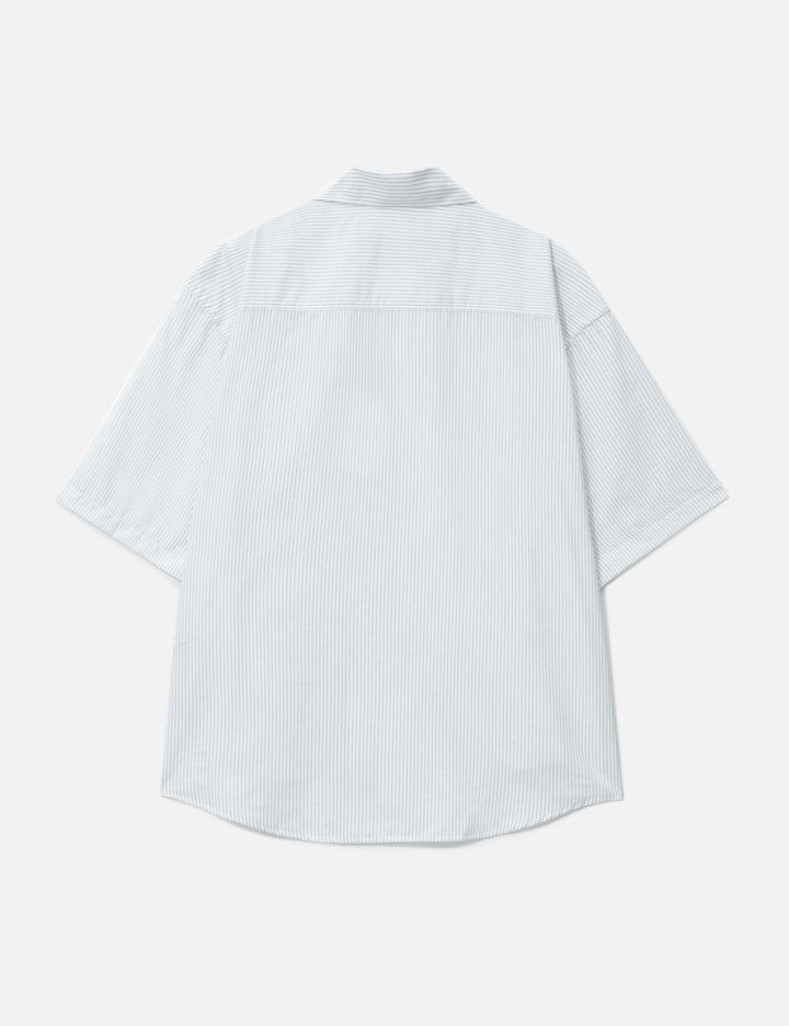 COTTON CAMP COLLAR SHORT SLEEVE SHIRT