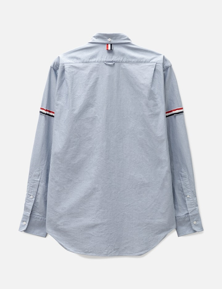 Oxford Striped Grosgrain Armband Classic Shirt