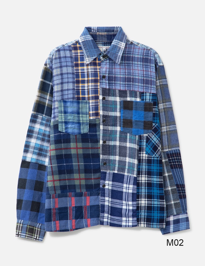 Flannel Shirt -> Straight Hem Shirt