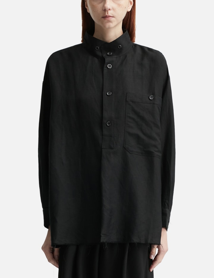 Acceptance Oversized Draped Shirt