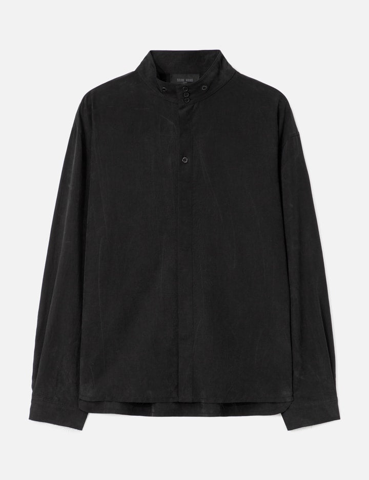 Acceptance Draped Stand-collar Shirt
