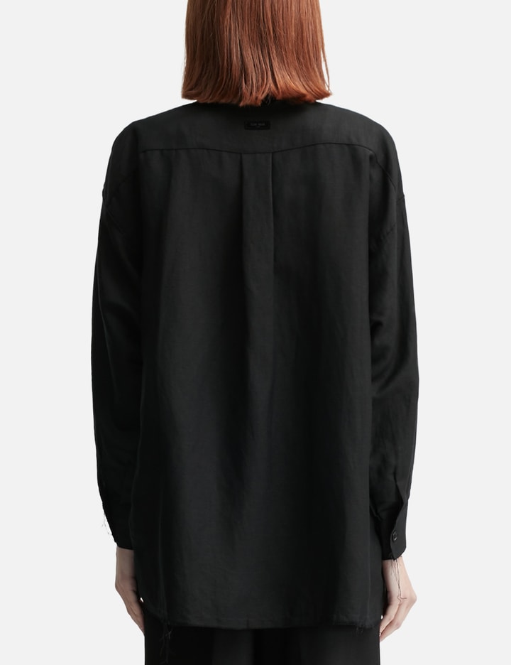 Acceptance Oversized Draped Shirt