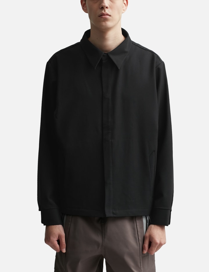 Back Embossed Overshirt