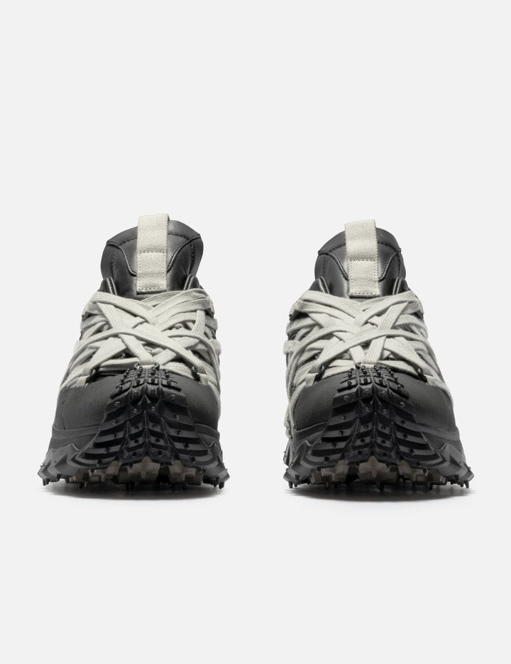 Moncler + Rick Owens Trailgrip Megalace Leather Trainers