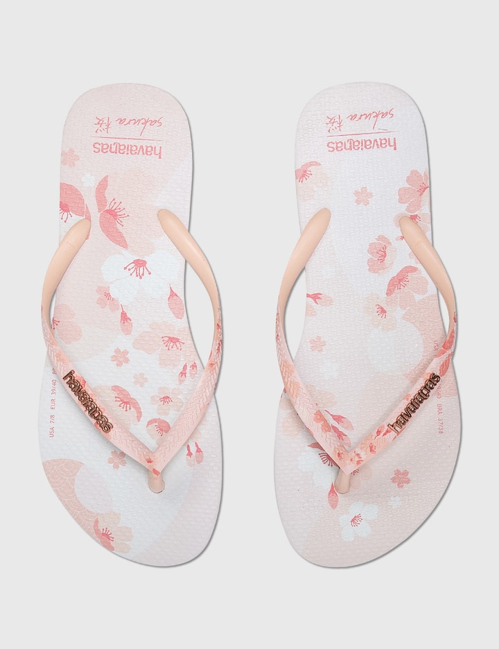 Slim Sakura Flip Flops