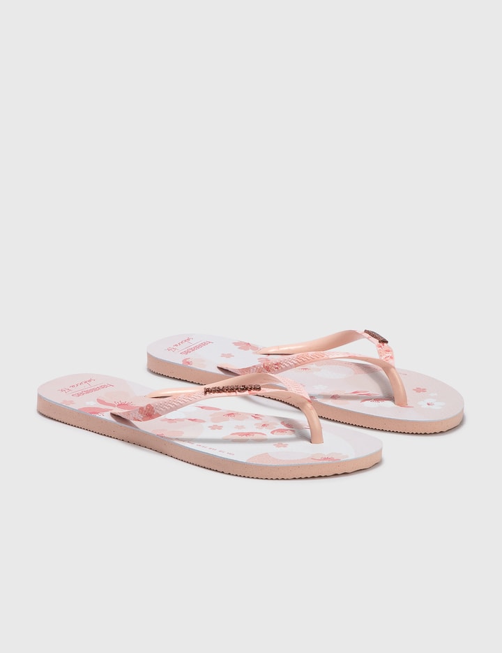 Slim Sakura Flip Flops