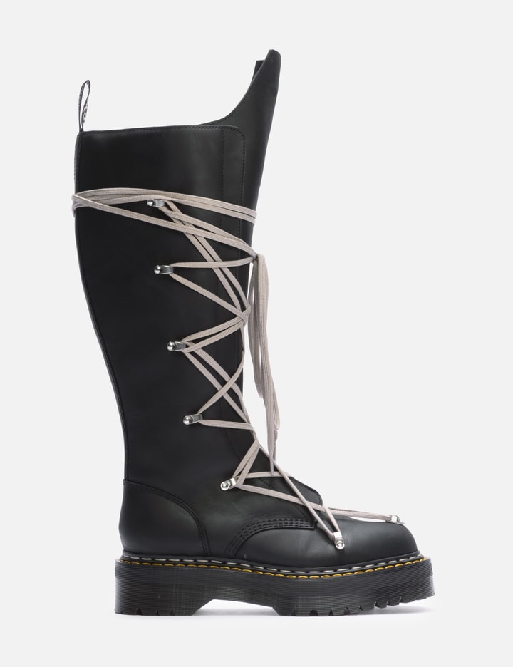 Rick Owens x Dr. Martens 1B60 Quad Sole Pentalace Boot