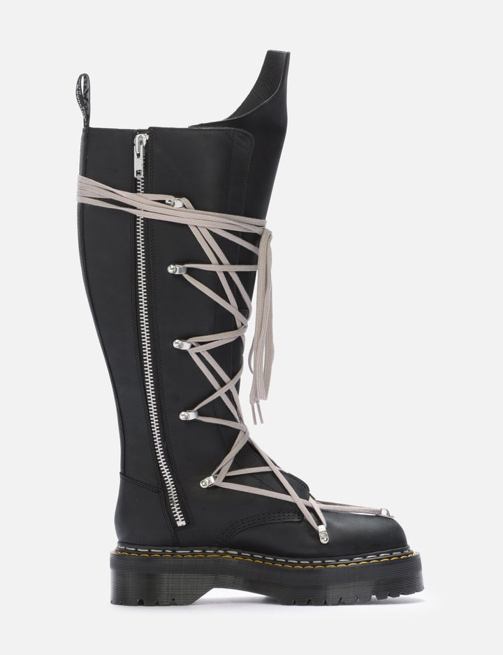 Rick Owens x Dr. Martens 1B60 Quad Sole Pentalace Boot