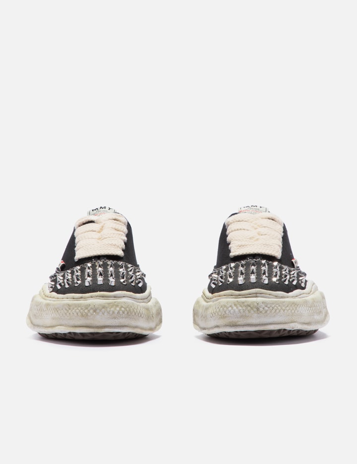 "BAKER" OG Sole Studded Canvas Low-top Sneaker