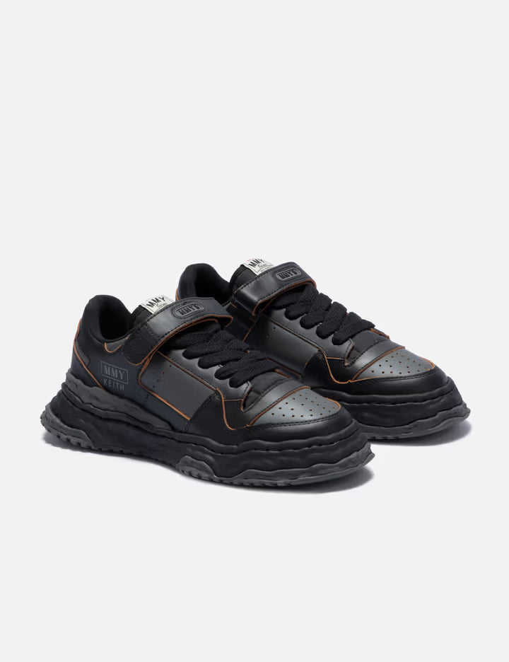 "KEITH" OG Sole Leather Low-Top Sneaker