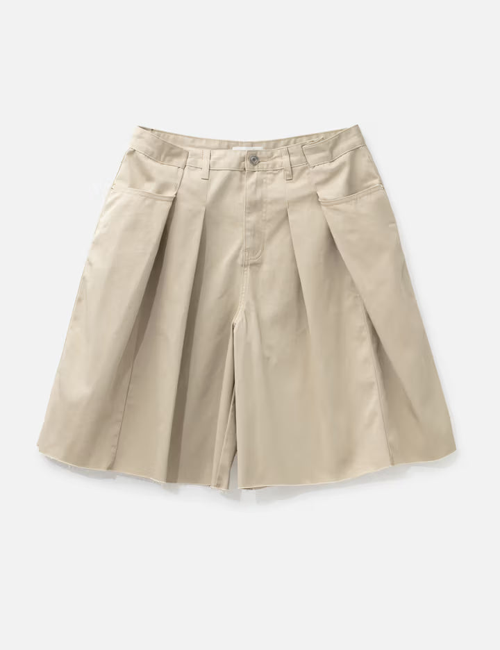 Tuck Bermuda Shorts