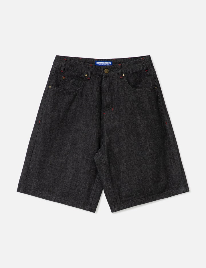 Blotch Denim Shorts