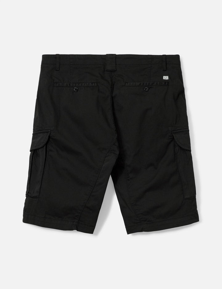 Bermuda Cargo In Satin Stretch