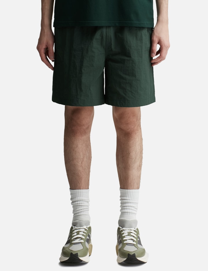 Badge Nylon Shorts