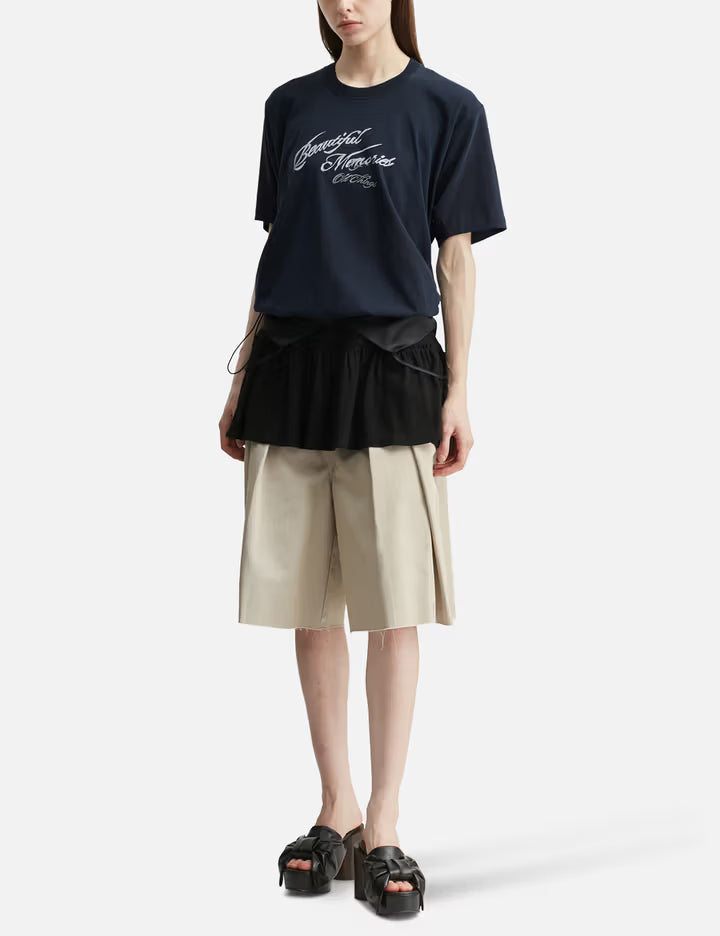 Tuck Bermuda Shorts