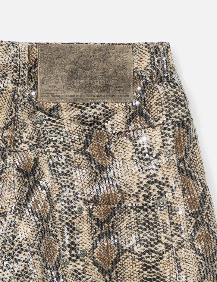 Sequined Studded Jorts