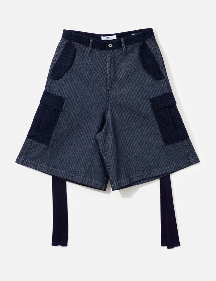 Short Hakama Cargo Pants Rinse