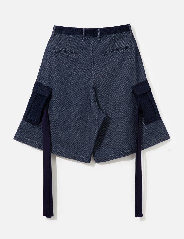 Short Hakama Cargo Pants Rinse