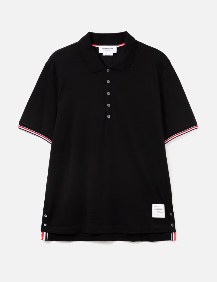 Short Sleeve Rib Cuff Polo