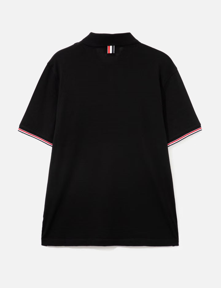 Short Sleeve Rib Cuff Polo