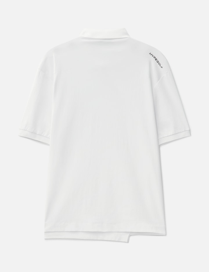 HYPEGOLF x POST ARCHIVE FACTION (PAF) Diagonal Polo T-shirt