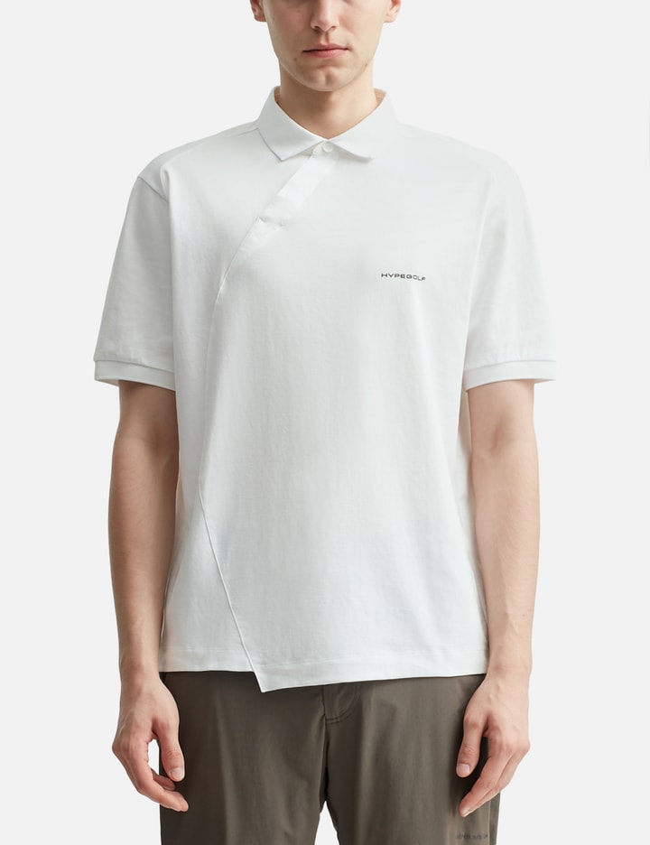 HYPEGOLF x POST ARCHIVE FACTION (PAF) Diagonal Polo T-shirt