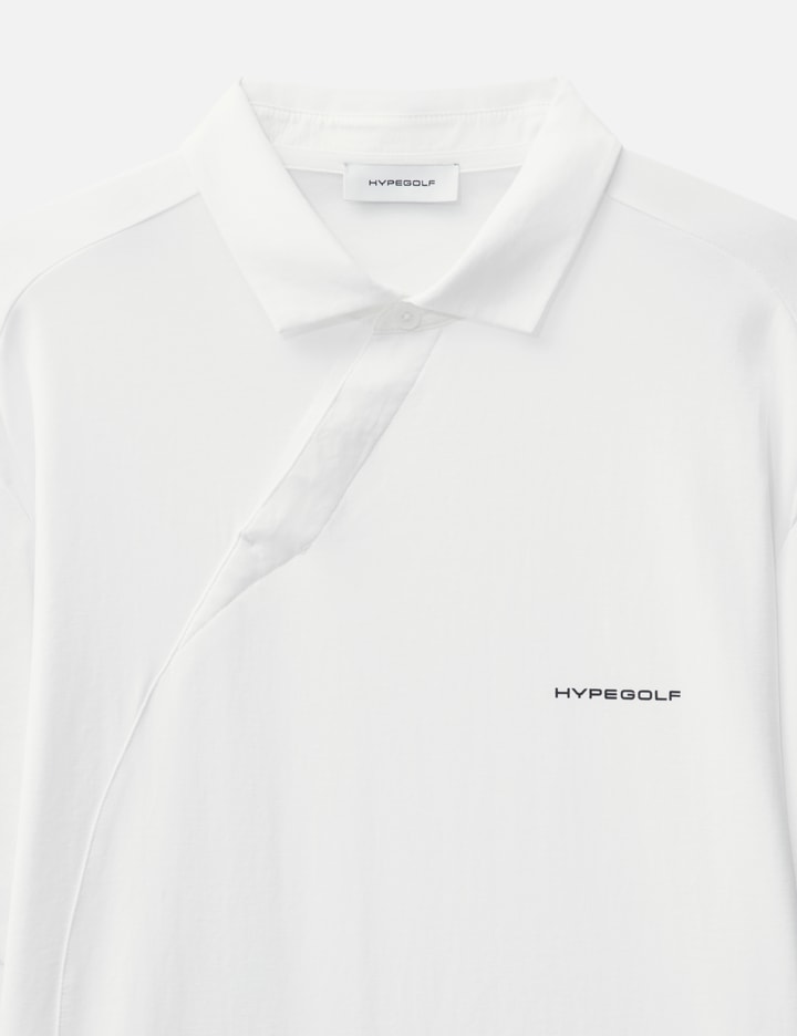 HYPEGOLF x POST ARCHIVE FACTION (PAF) Diagonal Polo T-shirt