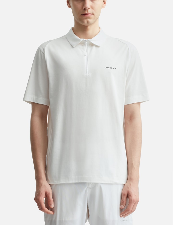 HYPEGOLF x POST ARCHIVE FACTION (PAF) Half Zip-Up Polo T-shirts