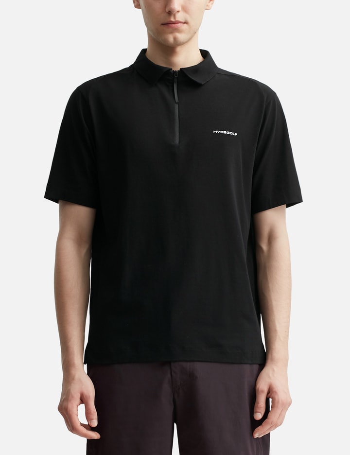 HYPEGOLF x POST ARCHIVE FACTION (PAF) Half Zip-Up Polo T-shirts