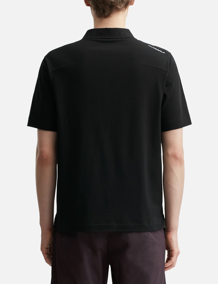 HYPEGOLF x POST ARCHIVE FACTION (PAF) Half Zip-Up Polo T-shirts