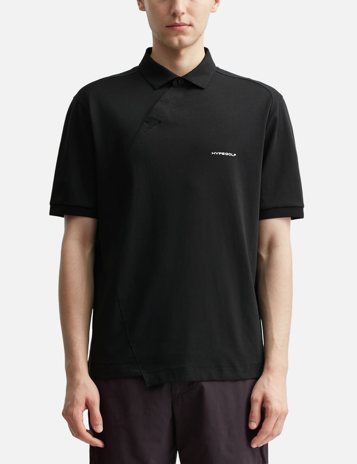 HYPEGOLF x POST ARCHIVE FACTION (PAF) Diagonal Polo T-shirt