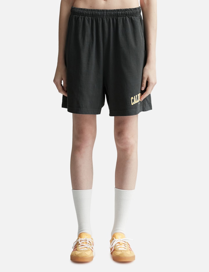 California Gym Shorts Faded Black/Gold