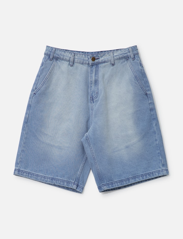 Scribble Denim Shorts