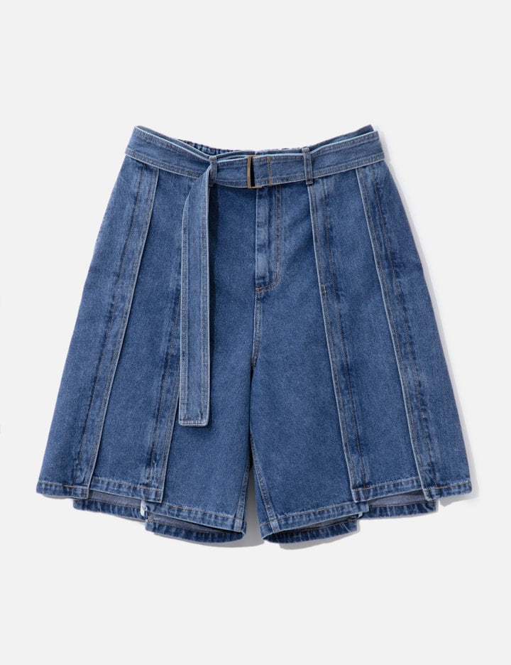 Asymmetrical Vertical Shorts