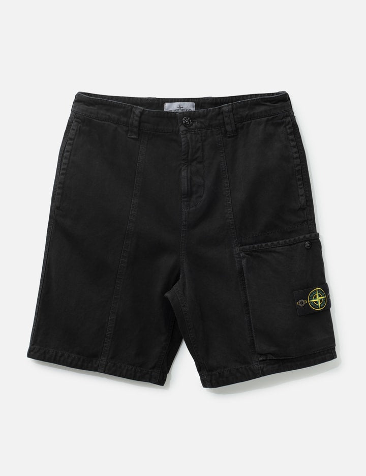 Organic Panama Cotton 'Old' Effect Comfort-fit Cargo Trousers