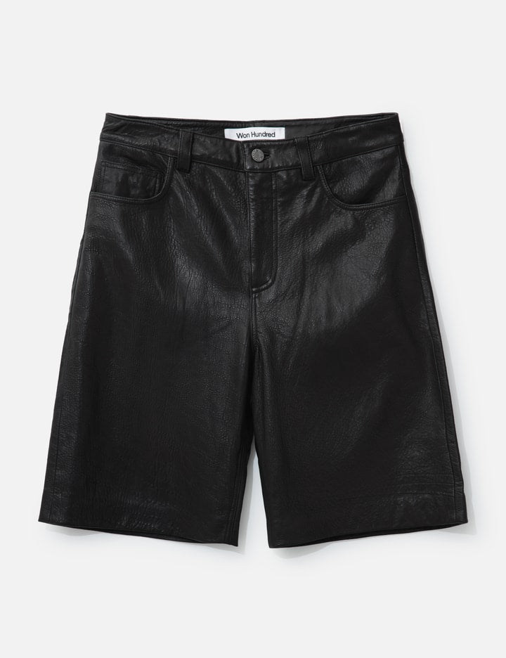 Kayce Leather Shorts