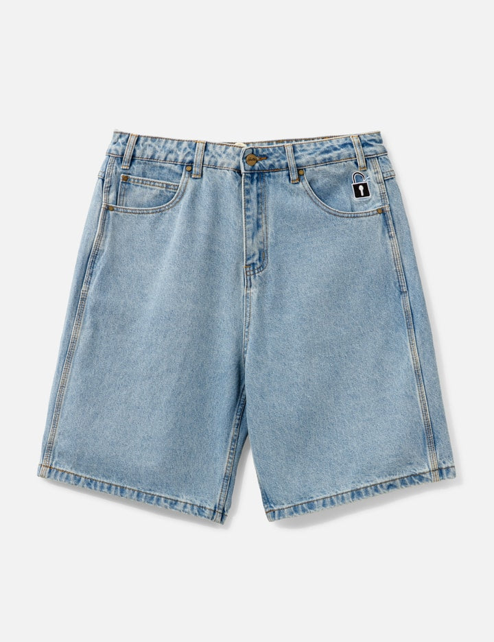 Lock Denim Shorts