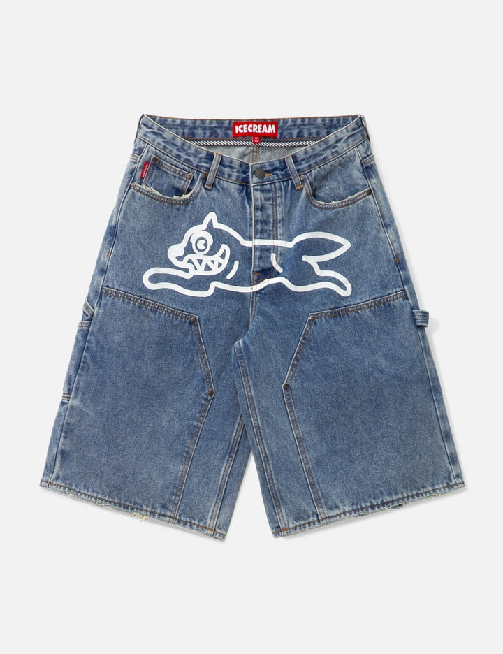 Double Scoop Jean Shorts