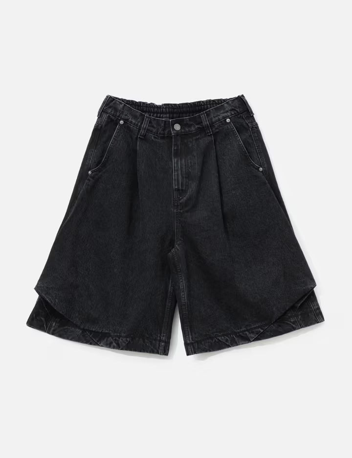 Bias Drape Shorts