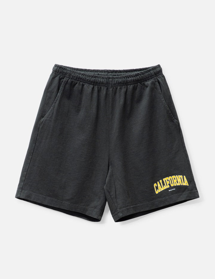 California Gym Shorts Faded Black/Gold