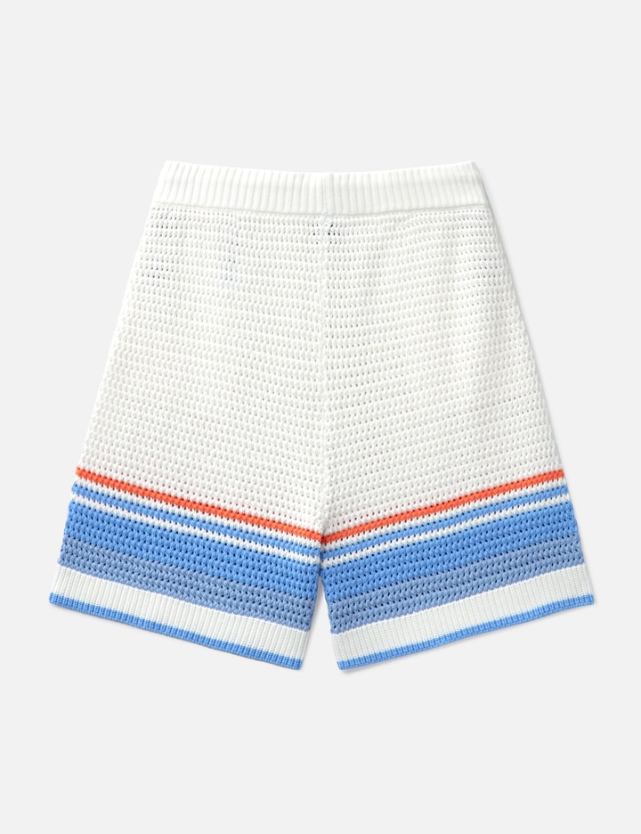 Cotton Tennis Crochet Shorts