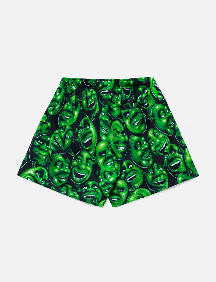 Market X Shrek AOP  Mesh Short