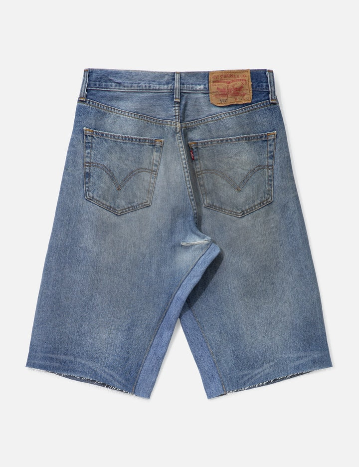 Cowrie Shell Denim Shorts