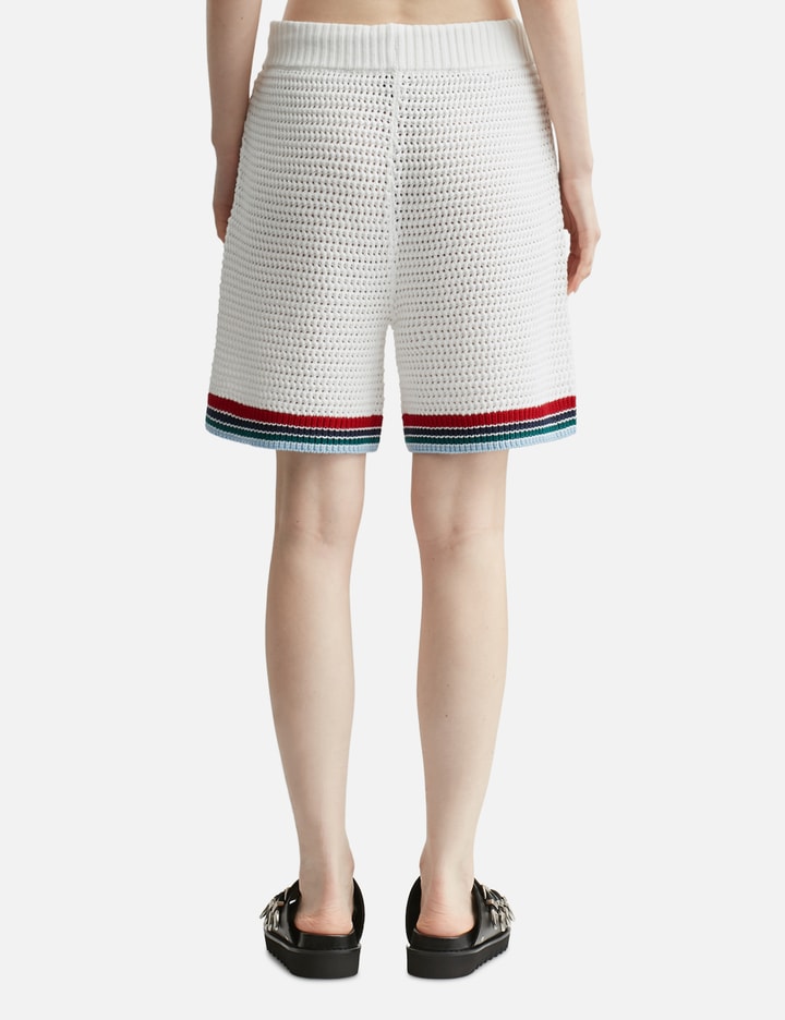 Sporty Crochet Shorts