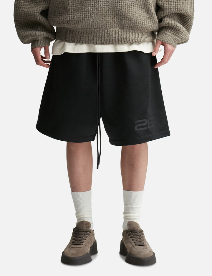 Satin Fleece Relaxed Sweatshort