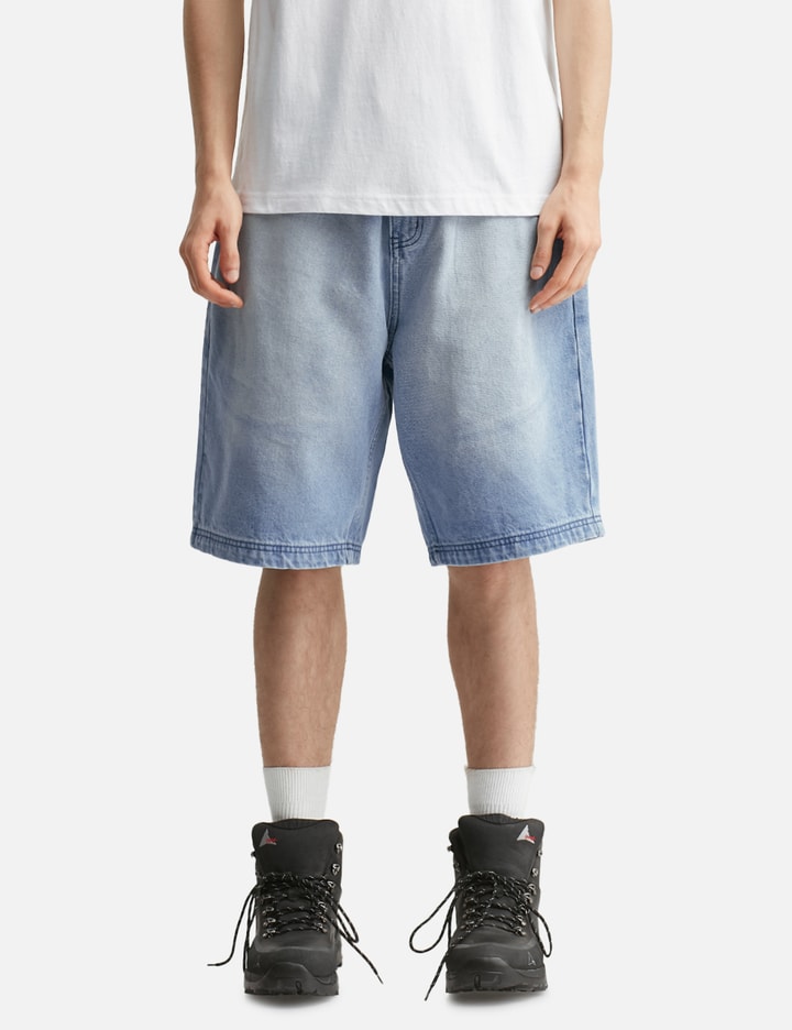 Scribble Denim Shorts