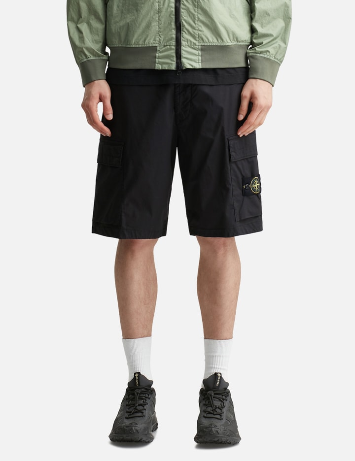 Stretch Cotton Tela Bermuda Shorts