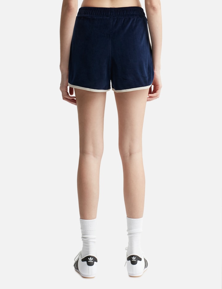 NY Crest Velour Shorts