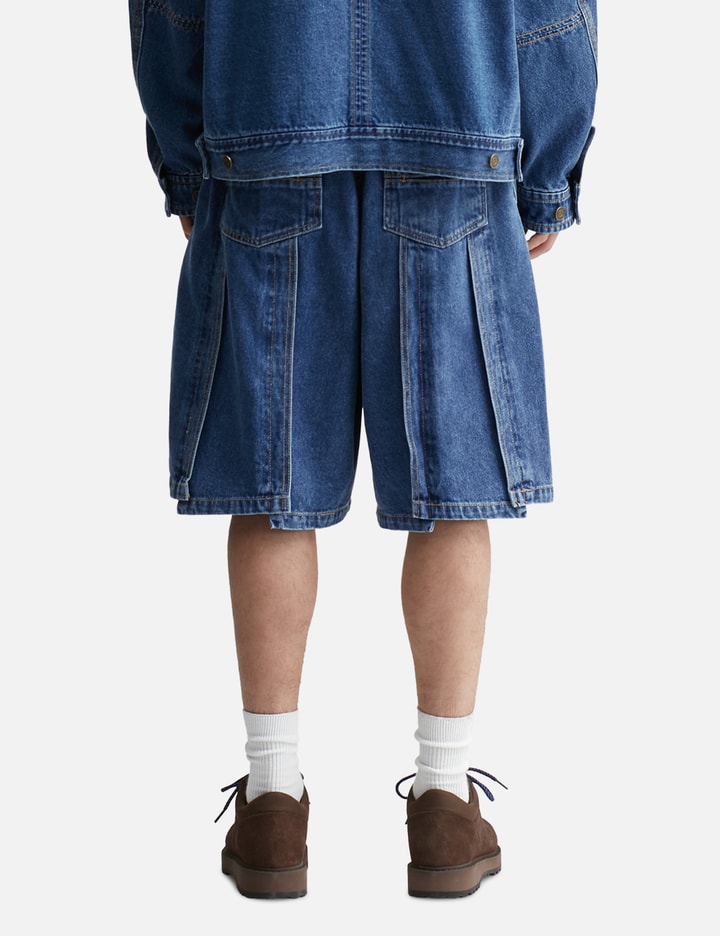 Asymmetrical Vertical Shorts